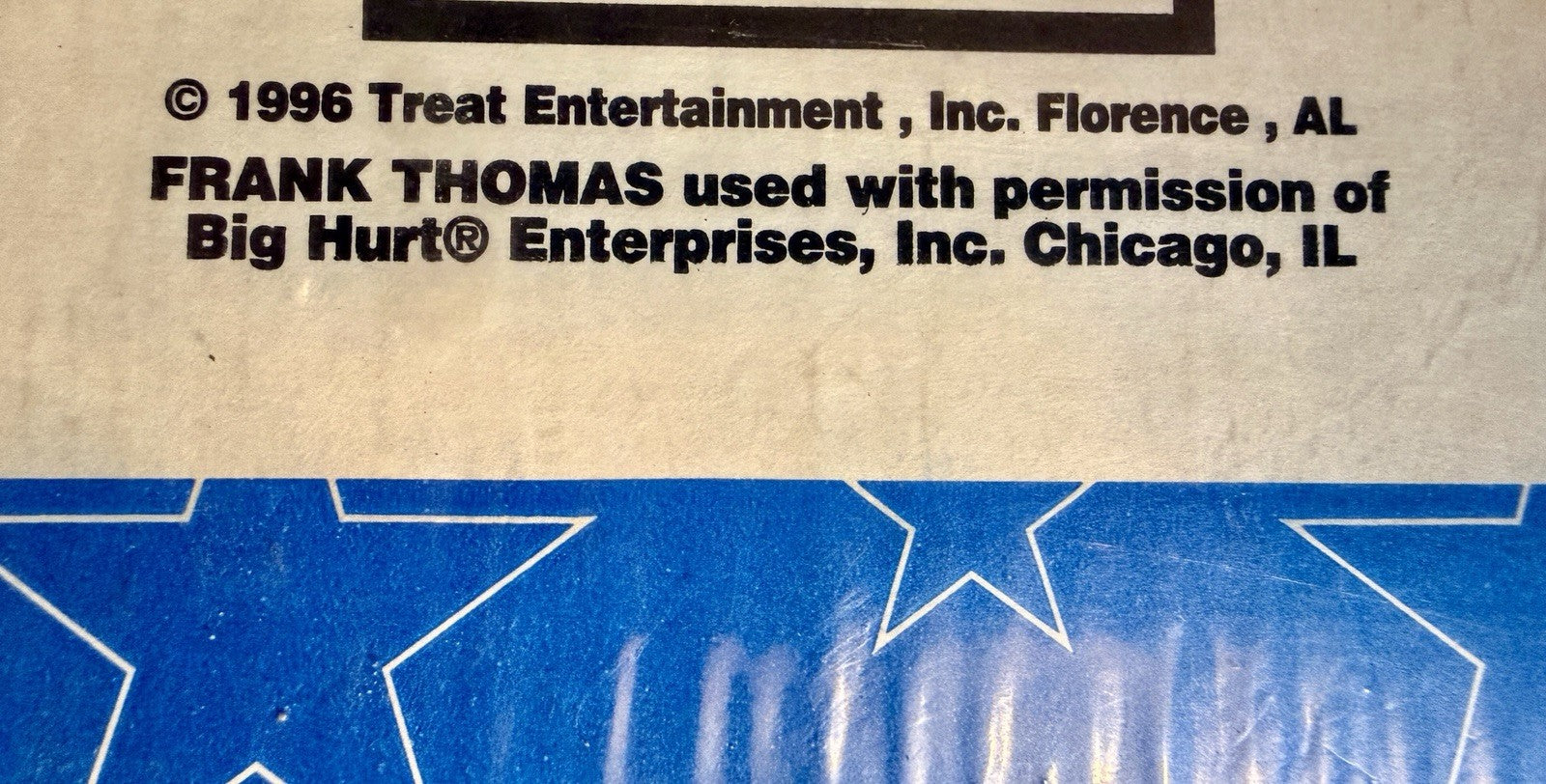 1996 Big Hurt Frank Thomas Louisville Slugger Mini Bat Card Box Sealed Packs6