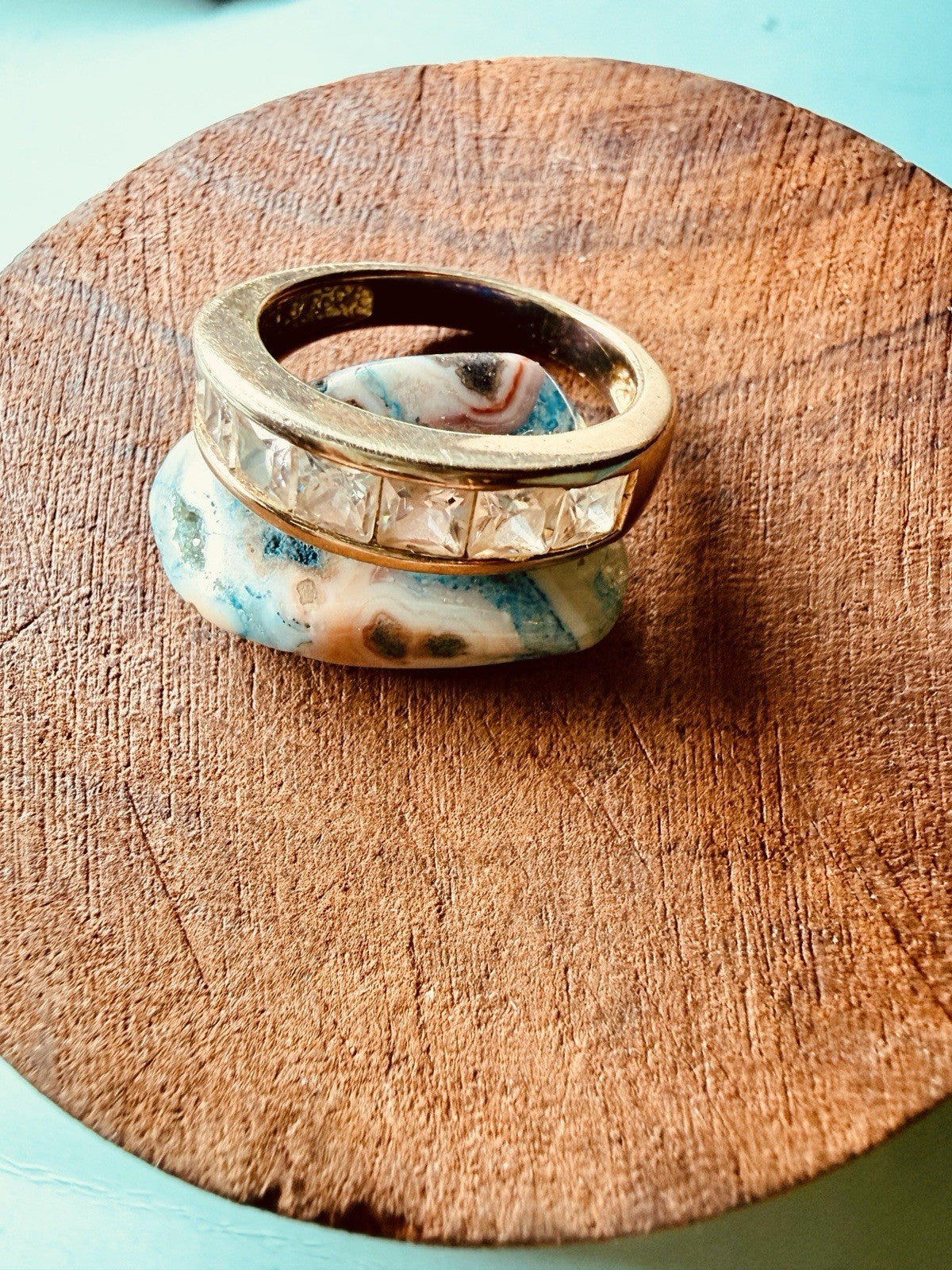 Sterling Silver 925 Princess Cut CZ Beautiful Ring Ready for Your Finger Size 711