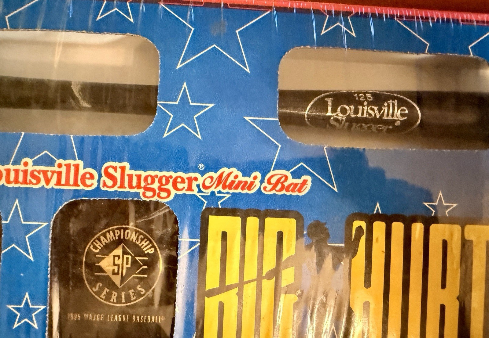 1996 Big Hurt Frank Thomas Louisville Slugger Mini Bat Card Box Sealed Packs4