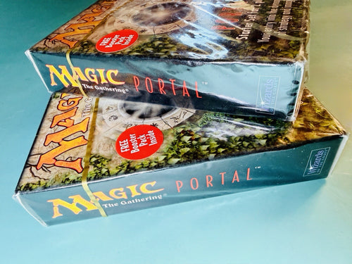 2 Sets Magic The Gathering PORTAL Starter Set (1997) SEALED Free Booster Inside1