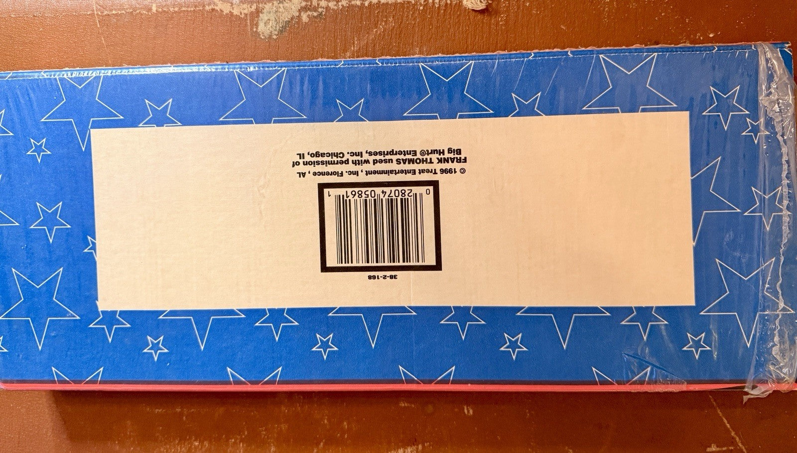 1996 Big Hurt Frank Thomas Louisville Slugger Mini Bat Card Box Sealed Packs14