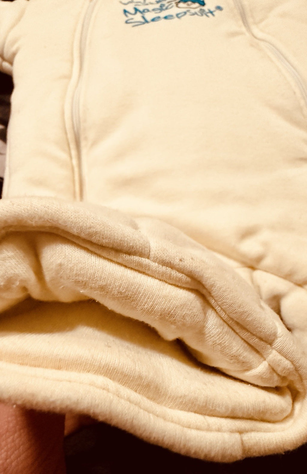 Baby Merlin’s Magic Sleepsuit Small 3–6 Months Cream Cotton Sleep Sack6