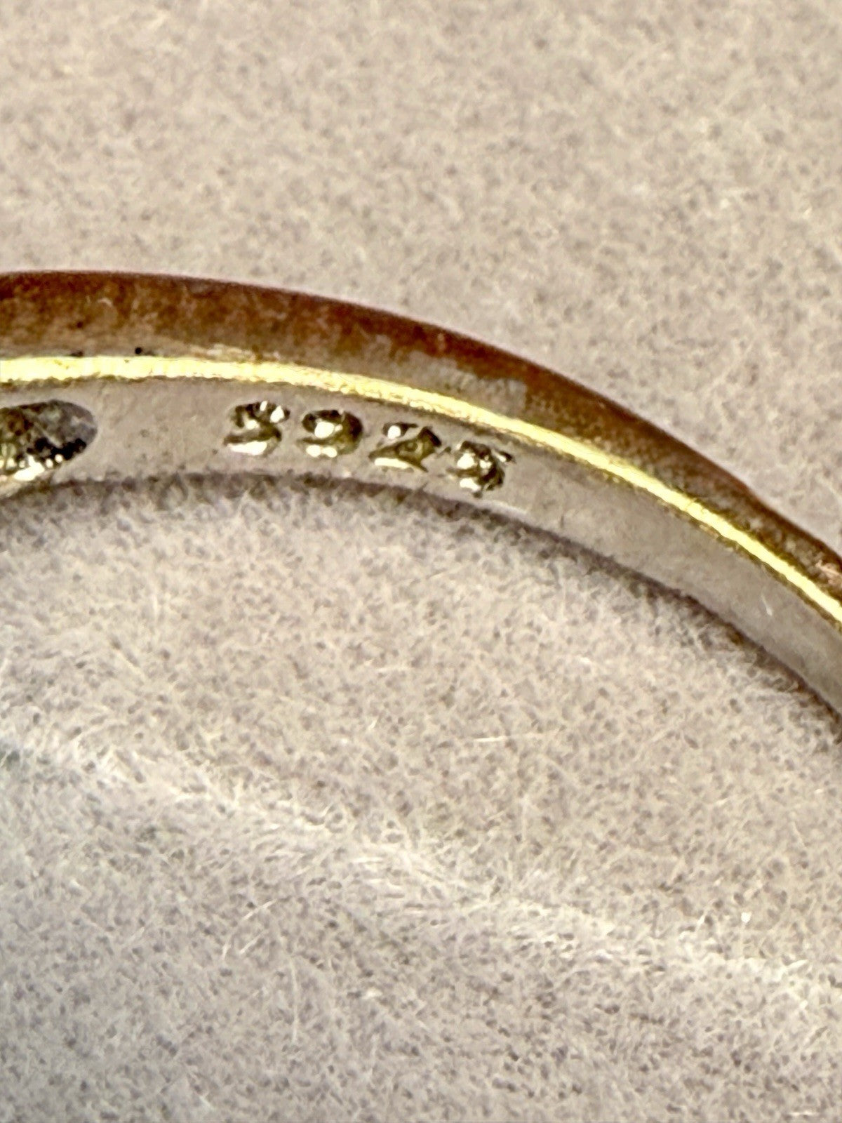 Sterling Silver Ring 925 Large Pink Gemstone W/ Diamond Accents3