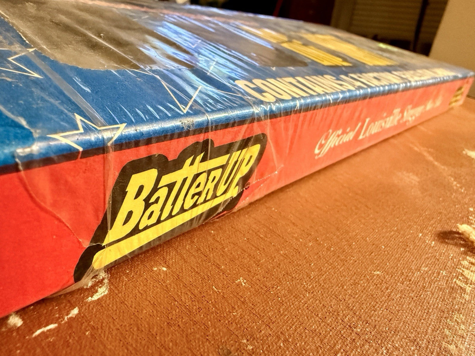 1996 Big Hurt Frank Thomas Louisville Slugger Mini Bat Card Box Sealed Packs12