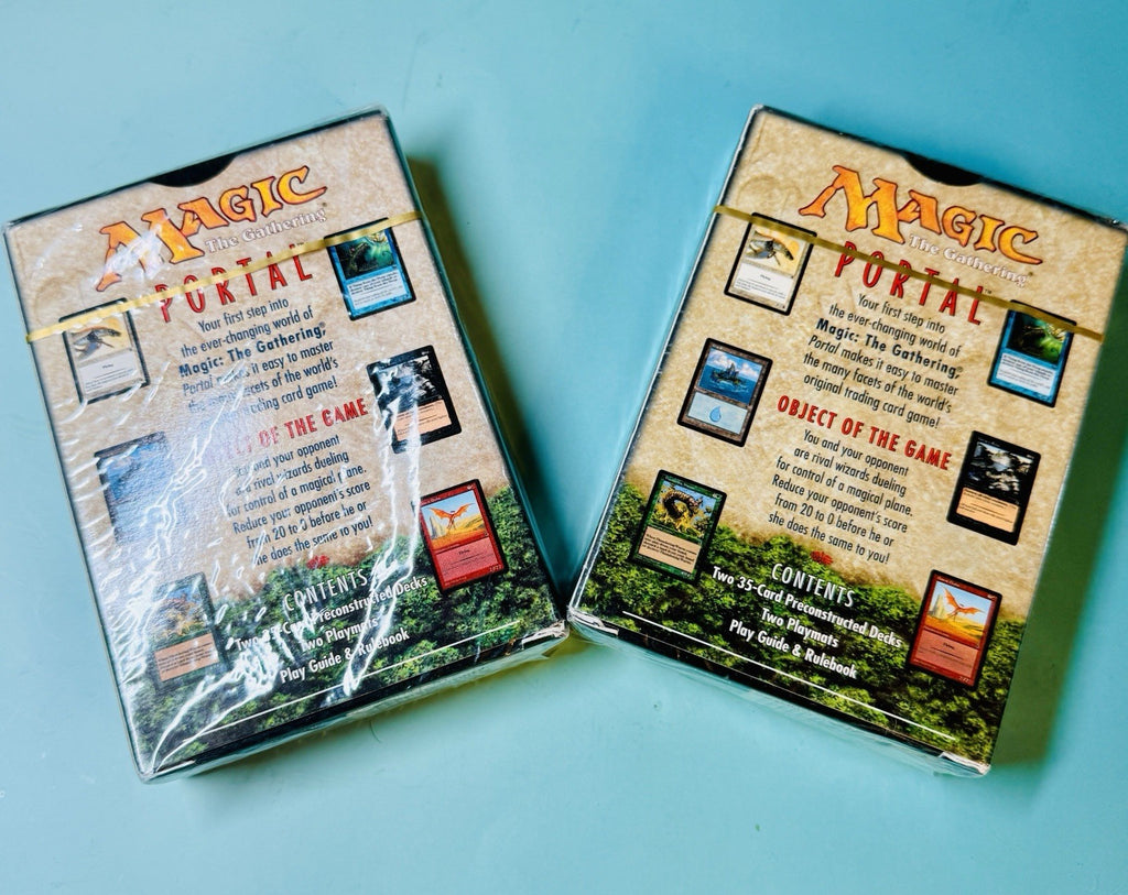 2 Sets Magic The Gathering PORTAL Starter Set (1997) SEALED Free Booster Inside8
