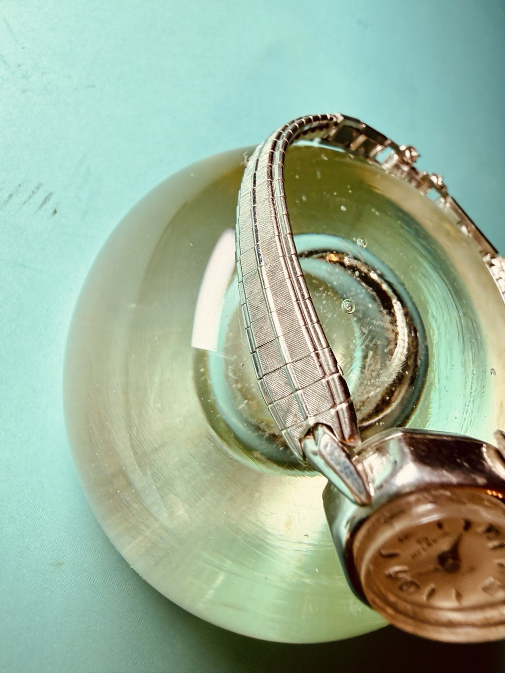 Antique Helbros Swiss Ladies Watch 7 Jewel Teardrop Case Art Deco c.194013