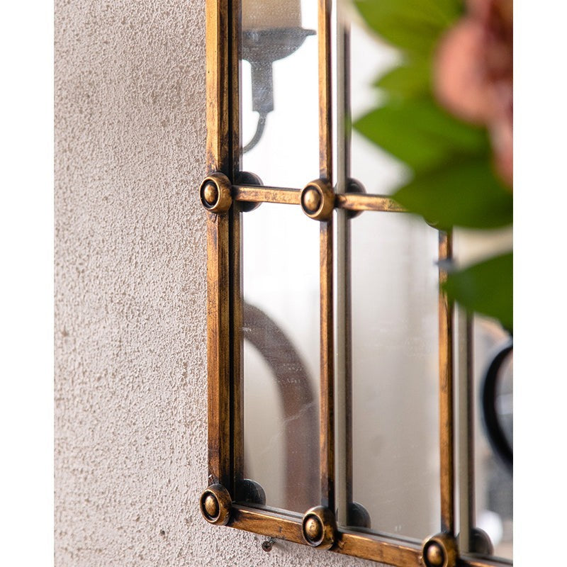 Iron Frame Wall Mirror2