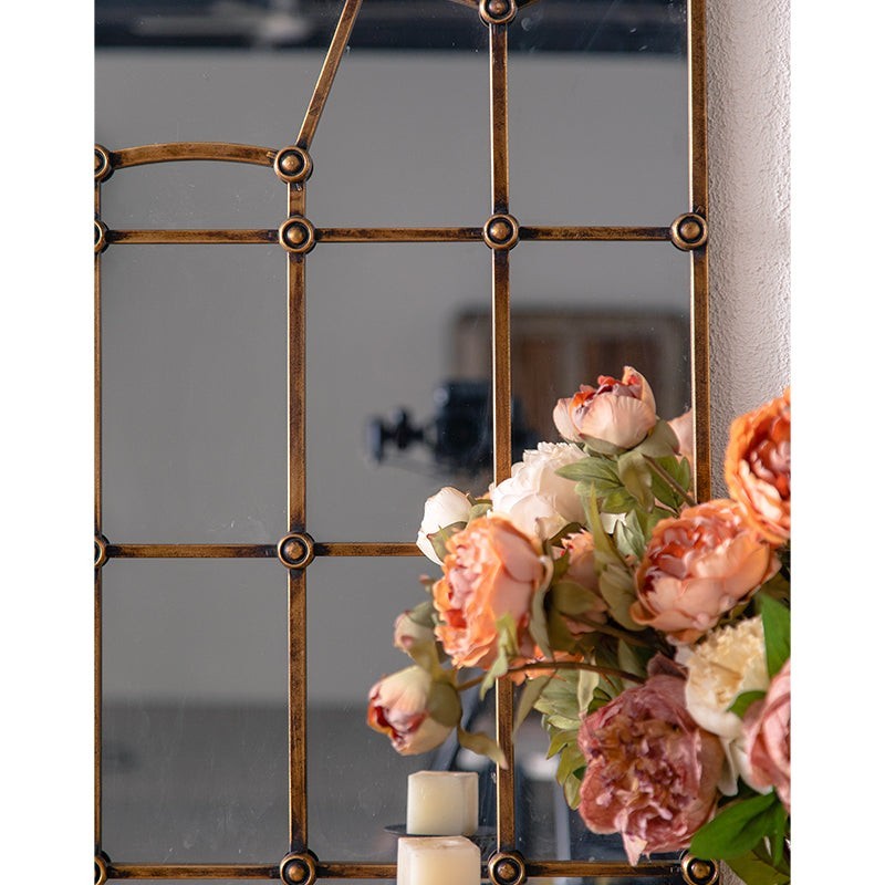 Iron Frame Wall Mirror1