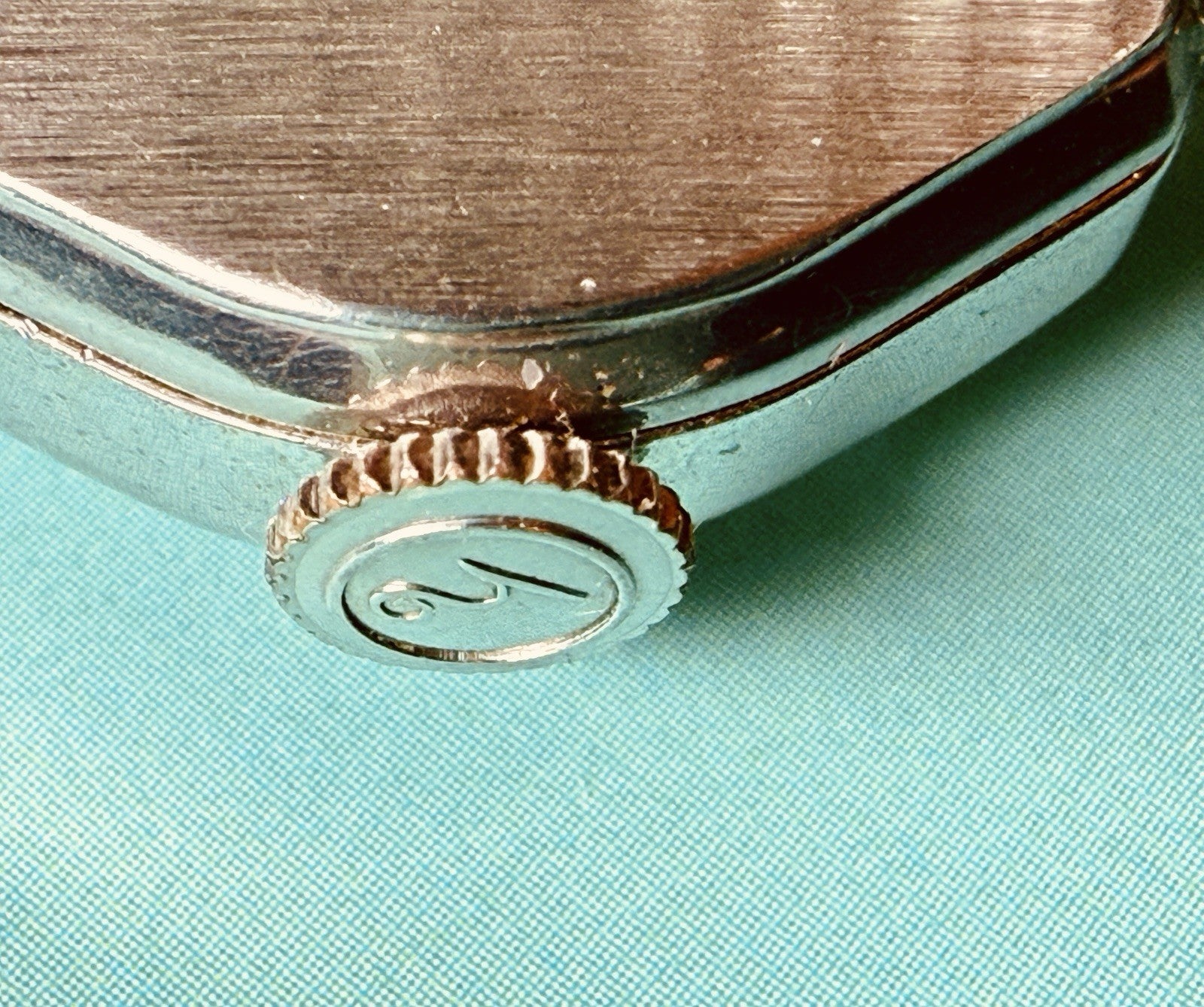 Antique Helbros Swiss Ladies Watch 7 Jewel Teardrop Case Art Deco c.19402