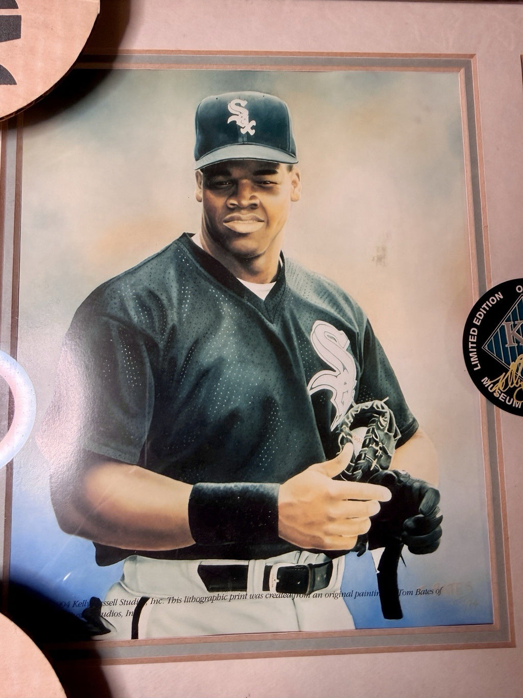 Frank Thomas Limited Edition Framed Lithograph #334 Kelly Russell Studios MLB11