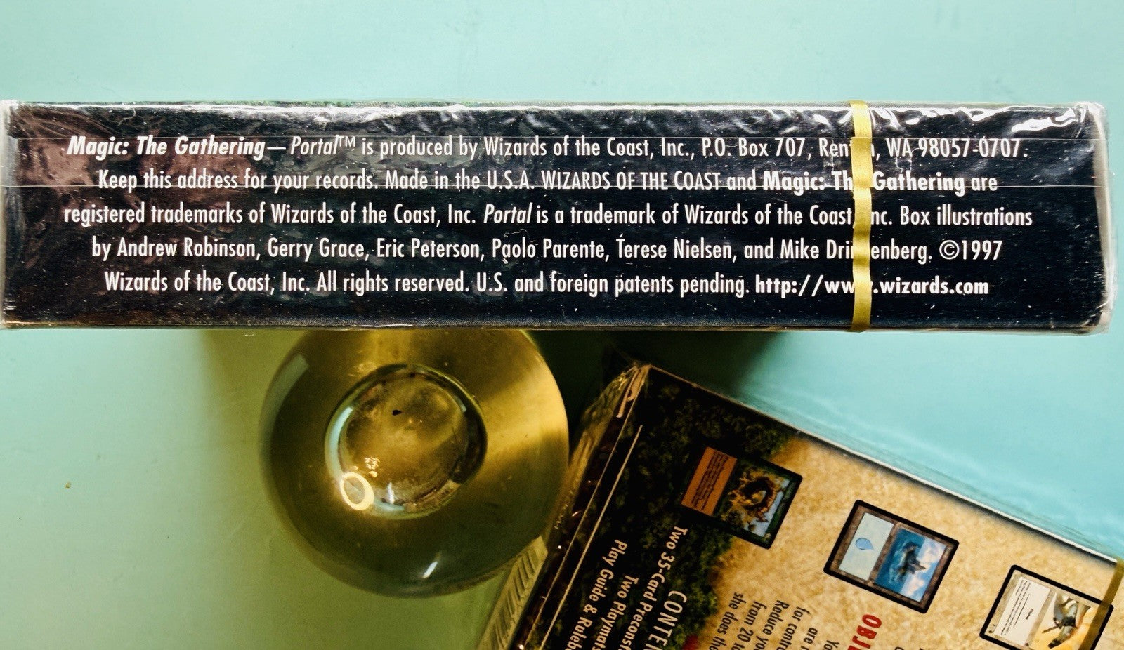 2 Sets Magic The Gathering PORTAL Starter Set (1997) SEALED Free Booster Inside7