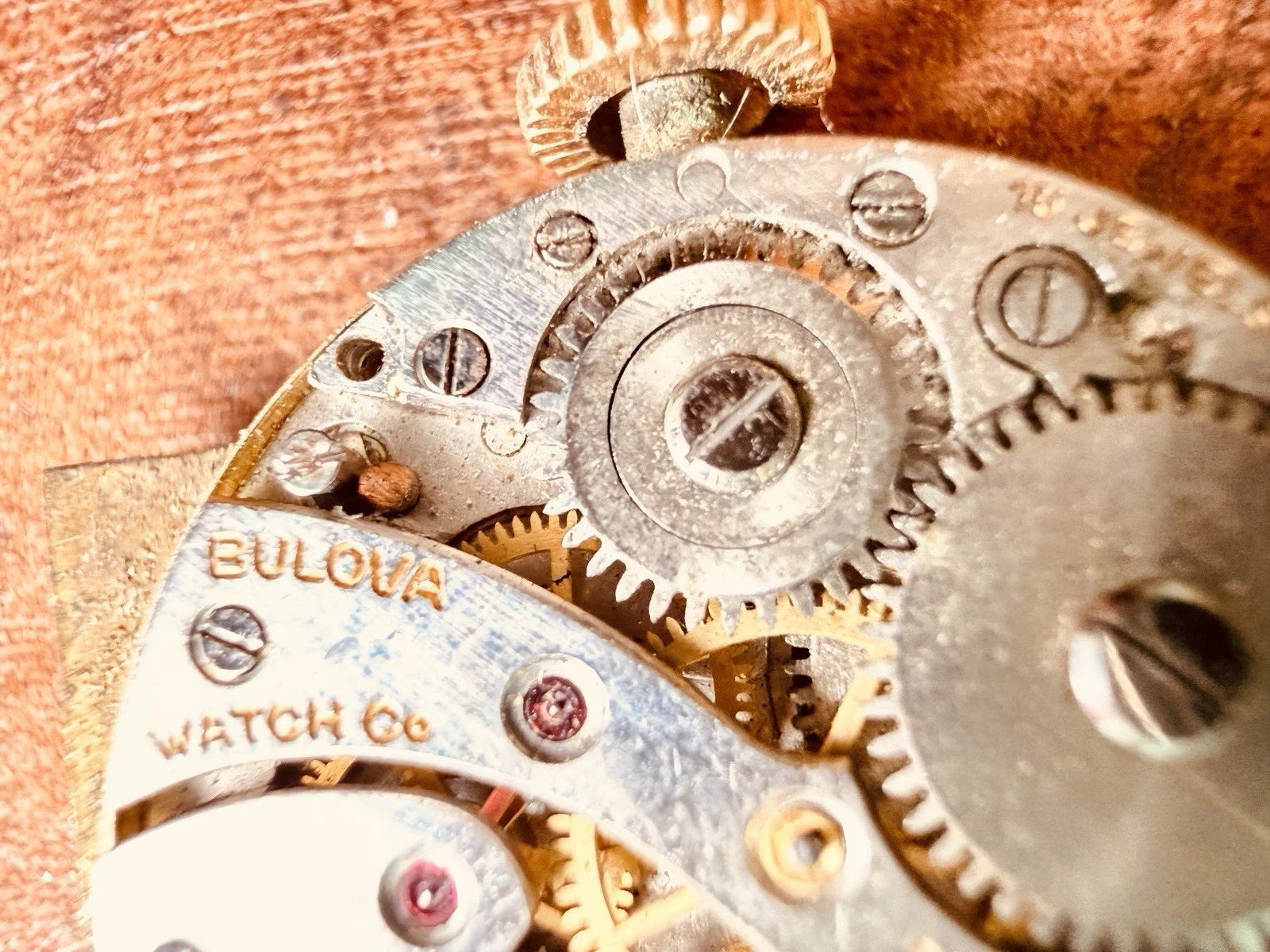 Bulova Art Deco Manual Wind Watch – Sub Seconds – 1920s – Parts / Repair