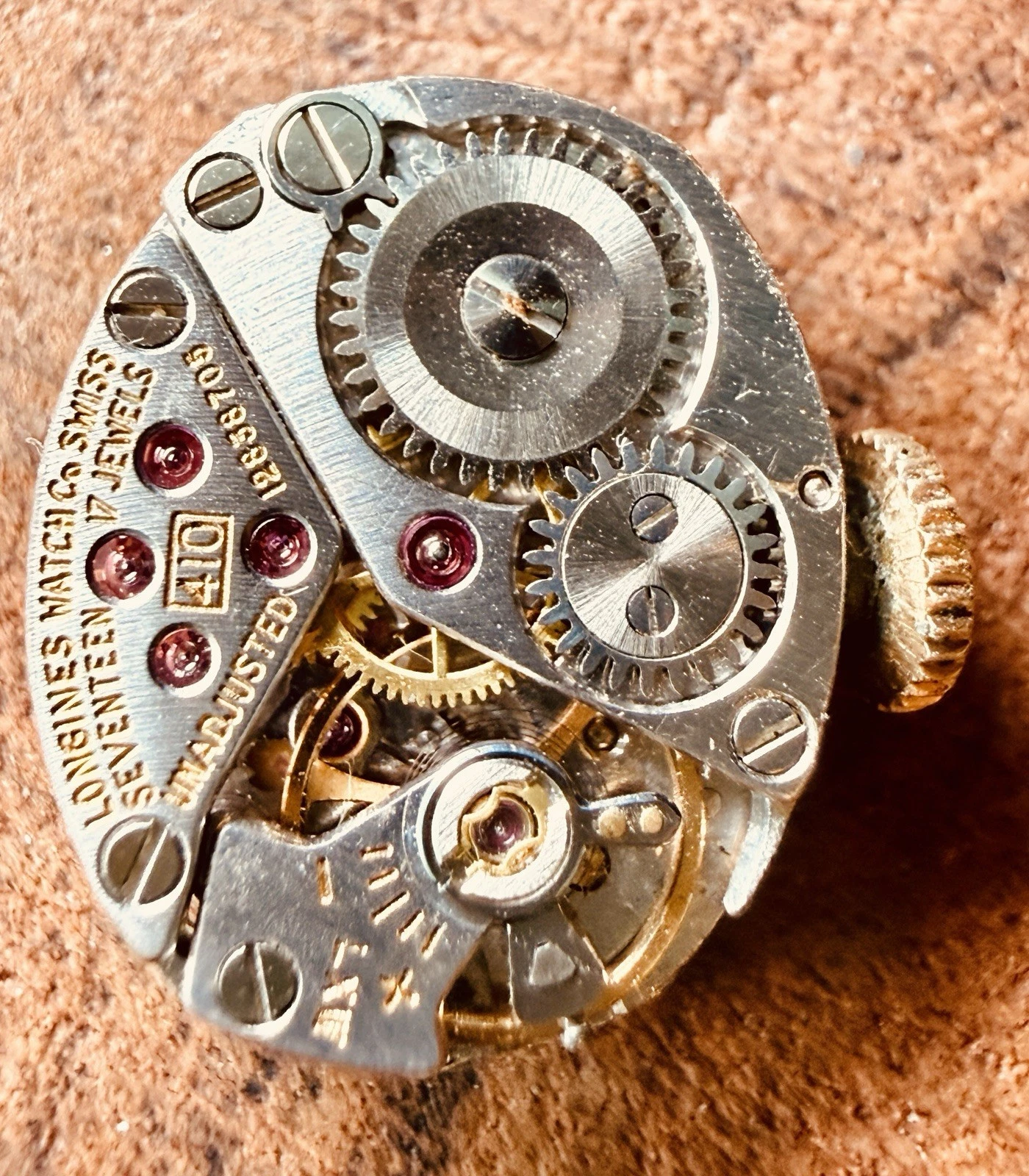 Longines Swiss Ladies Mechanical Movement w/ Signed Dial – For Repair