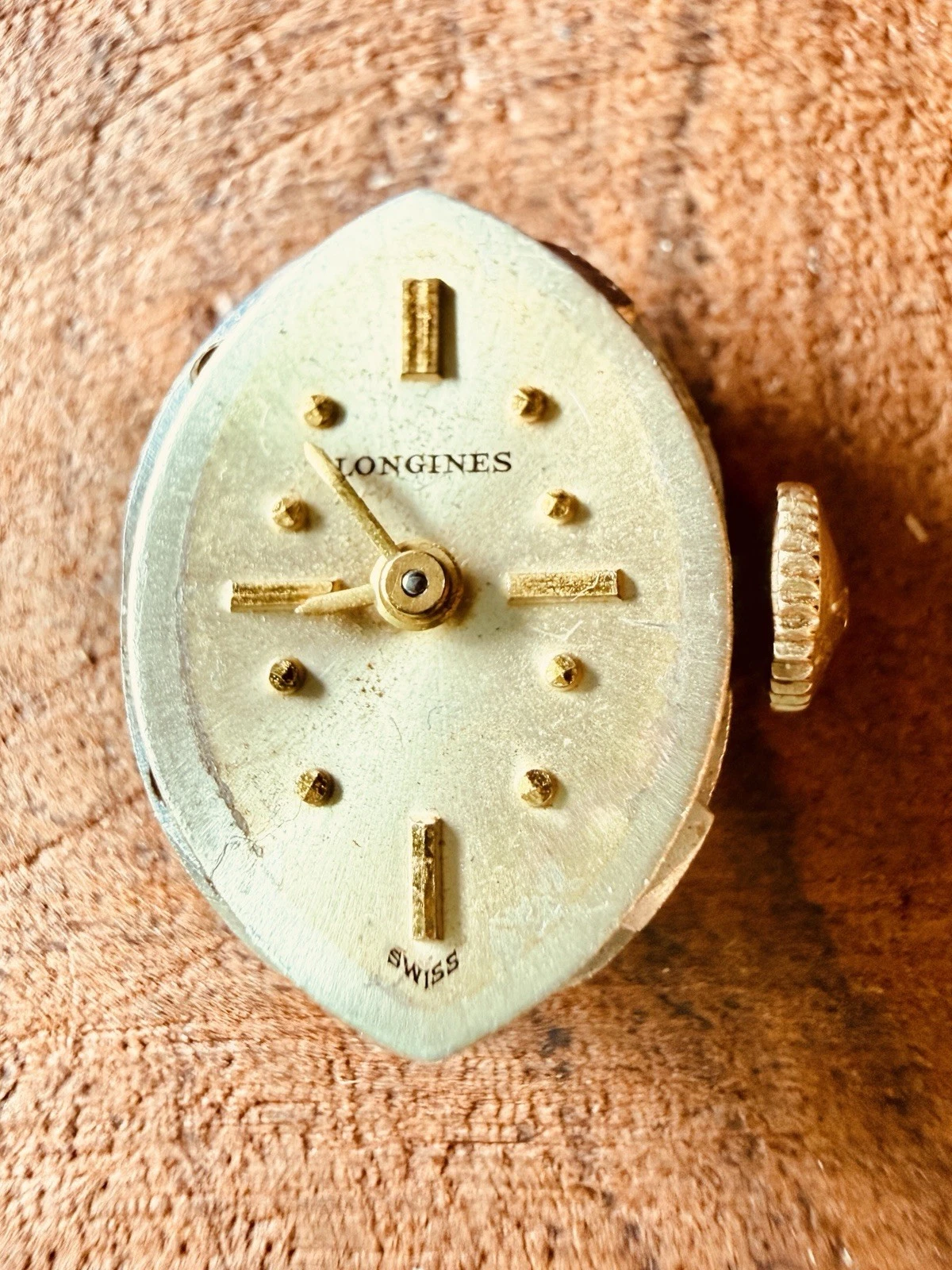 Longines Swiss Ladies Mechanical Movement w/ Signed Dial – For Repair