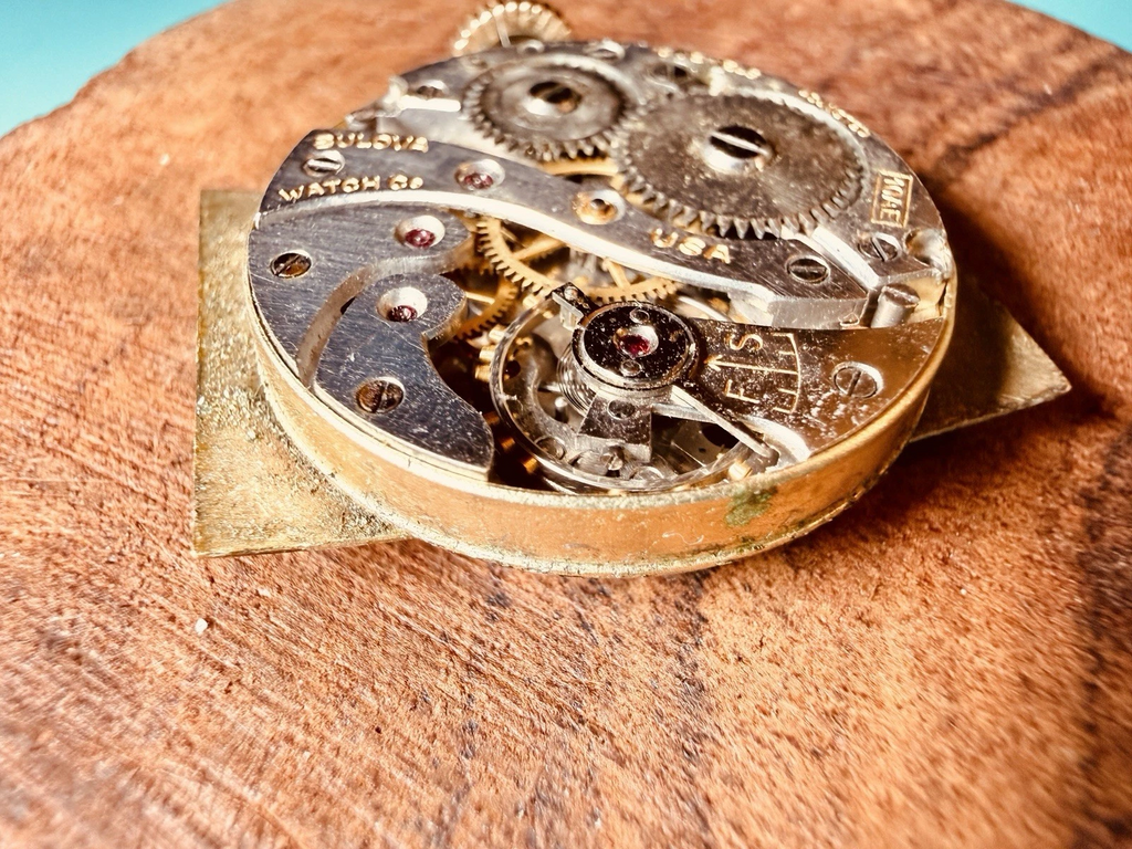 Bulova Art Deco Manual Wind Watch – Sub Seconds – 1920s – Parts / Repair