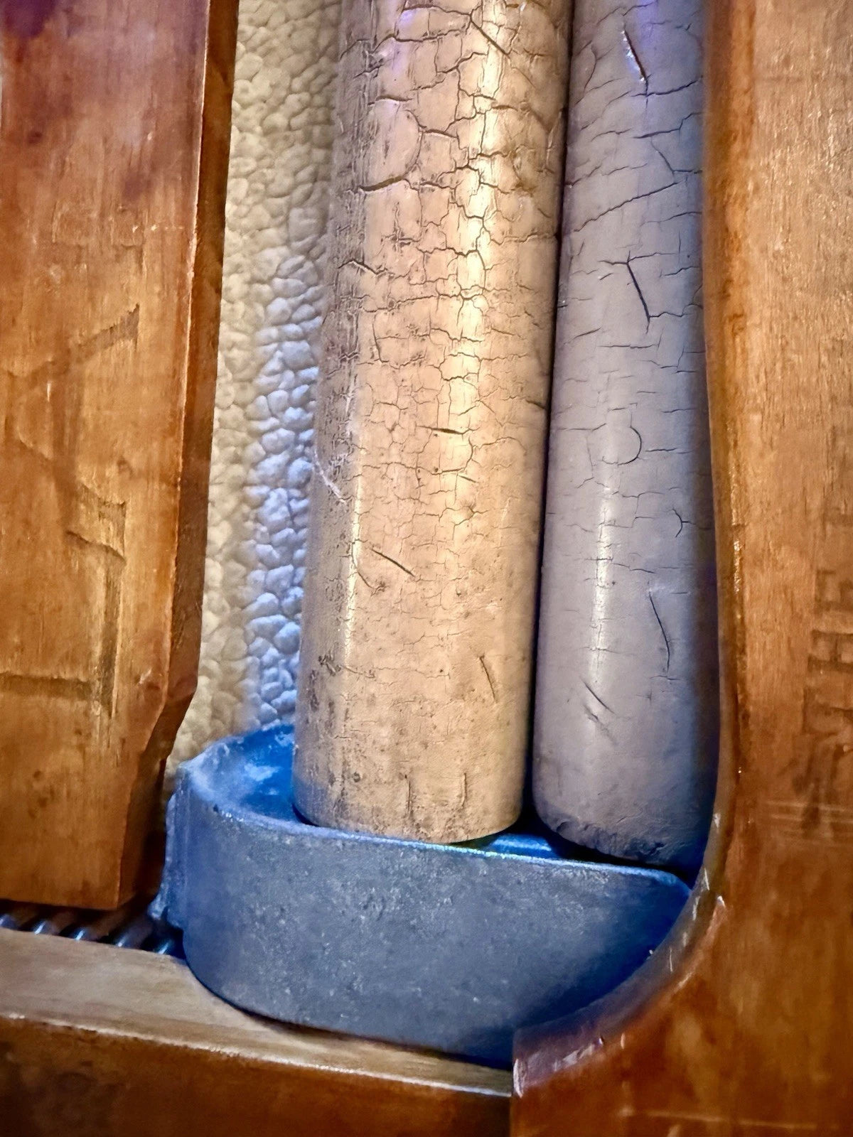 Antique Anchor Brand Clothes Wringer No. 691,  Cast Iron Primitive Laundry Tool