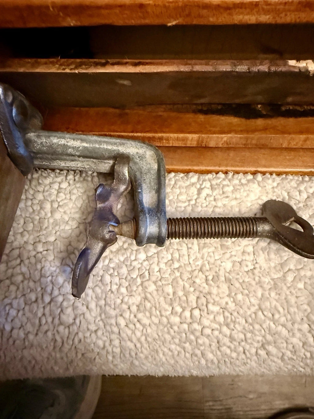 Antique Anchor Brand Clothes Wringer No. 691,  Cast Iron Primitive Laundry Tool