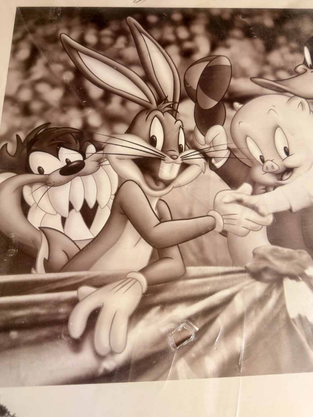 Bugs Meets “The Babe” – Framed Looney Tunes x Cooperstown Collection Limited Edition Print